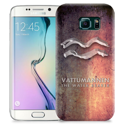 Skal till Samsung Galaxy S6 Edge + - Stjärntecken - Vattumannen