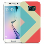 Skal till Samsung Galaxy S6 Edge + - Vinklar - Röd