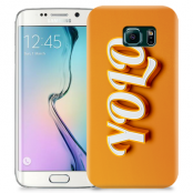 Skal till Samsung Galaxy S6 Edge + - Yolo - Orange