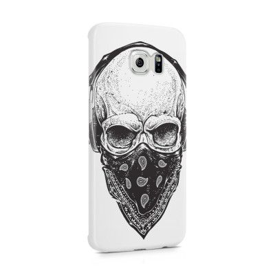 Skal till Samsung Galaxy S6 Edge - Bandana Skull