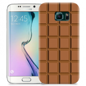 Skal till Samsung Galaxy S6 Edge - Choklad