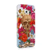 Skal till Samsung Galaxy S6 Edge - Dödskalle - Day of the dead