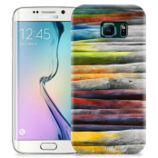 Skal till Samsung Galaxy S6 Edge - Färgade stockar