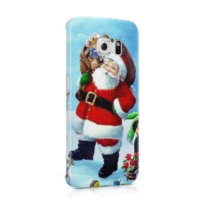 Skal till Samsung Galaxy S6 Edge - Glad Jultomte