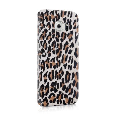 Skal till Samsung Galaxy S6 Edge - Leopard oljefärg