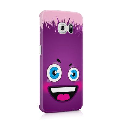 Skal till Samsung Galaxy S6 Edge - Lila monster