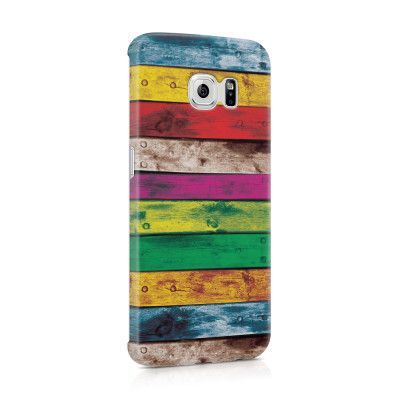 Skal till Samsung Galaxy S6 Edge - Målade brädor
