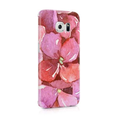 Skal till Samsung Galaxy S6 Edge - Målning - Blommor