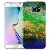 Skal till Samsung Galaxy S6 Edge - Målning - Grön
