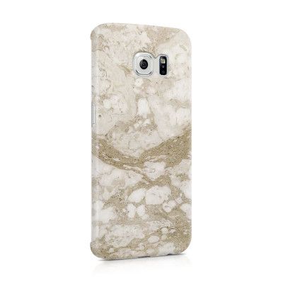 Skal till Samsung Galaxy S6 Edge - Marble - Beige