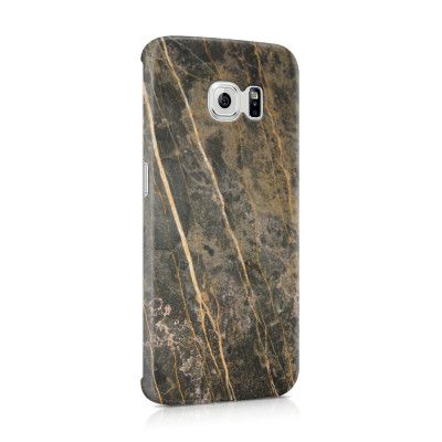 Skal till Samsung Galaxy S6 Edge - Marble - Brun