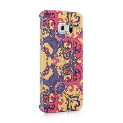 Skal till Samsung Galaxy S6 Edge - Orientaliska blommor