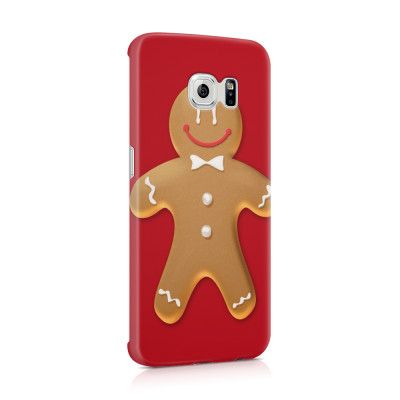 Skal till Samsung Galaxy S6 Edge - Pepparkaksgubbe