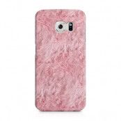 Skal till Samsung Galaxy S6 Edge - Pink Fur
