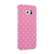 Skal till Samsung Galaxy S6 Edge - Polka - Lila