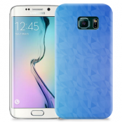 Skal till Samsung Galaxy S6 Edge - Prismor - Blå