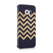 Skal till Samsung Galaxy S6 Edge - Ränder - Wood