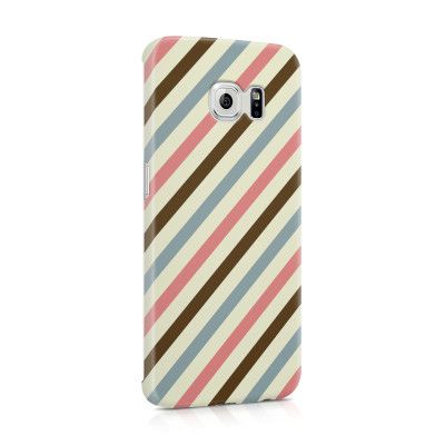 Skal till Samsung Galaxy S6 Edge - Retro ränder