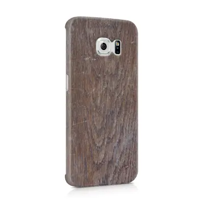 Skal till Samsung Galaxy S6 Edge - Slitet trä