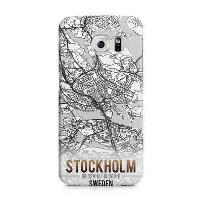 Skal till Samsung Galaxy S6 Edge - Stockholm Karta