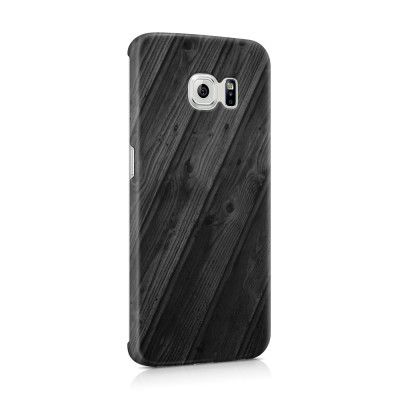 Skal till Samsung Galaxy S6 Edge - Svart trä