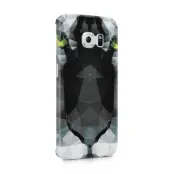 Skal till Samsung Galaxy S6 Edge - Tiger - Svart