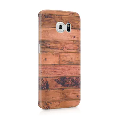 Skal till Samsung Galaxy S6 Edge - Trägolv