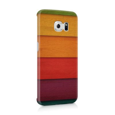Skal till Samsung Galaxy S6 Edge - Wood Colors