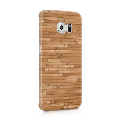 Skal till Samsung Galaxy S6 Edge - Wood floor