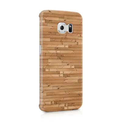 Skal till Samsung Galaxy S6 Edge - Wood floor