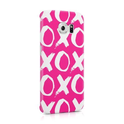 Skal till Samsung Galaxy S6 Edge - Xoxo - Rosa