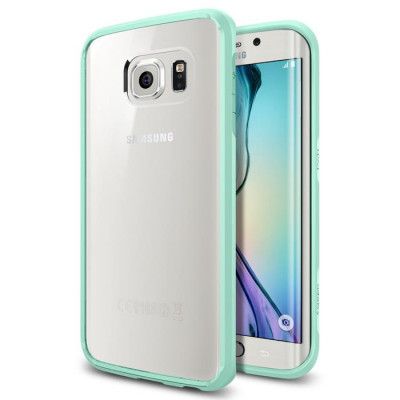 SPIGEN Ultra Hybrid Skal till Samsung Galaxy S6 Edge - Mint