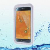 Vattentätt fodral till Samsung Galaxy S6 Edge - Vit