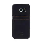 Versu Chesterfield Skal till Samsung Galaxy S6 Edge - Svart