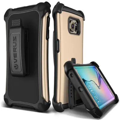 Verus Hard Drop Active Skal till Samsung Galaxy S6 Edge - Gold