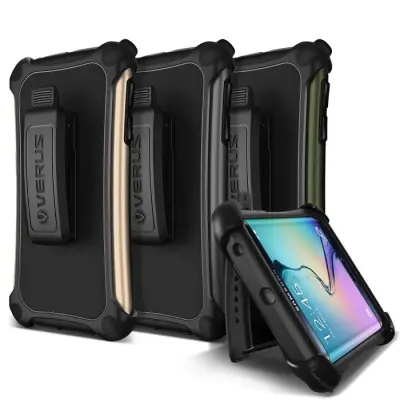 Verus Hard Drop Active Skal till Samsung Galaxy S6 Edge - Military