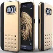 Caseology Threshold Series BaksideSkal till Samsung Galaxy S6 - Guld