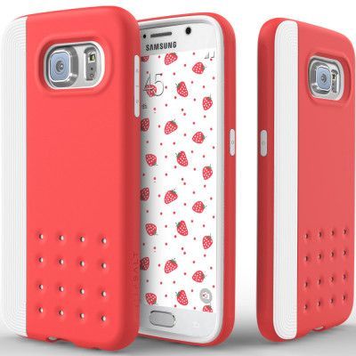Caseology Threshold Series BaksideSkal till Samsung Galaxy S6 - Rosa