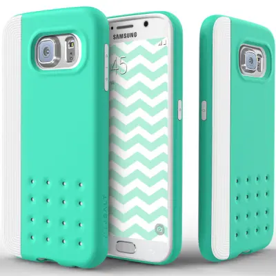 Caseology Threshold Series BaksideSkal till Samsung Galaxy S6 - Turkos