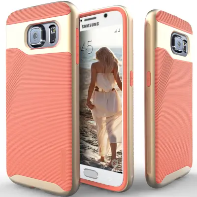 Caseology Wavelength Series BaksideSkal till Samsung Galaxy S6 - Rosa