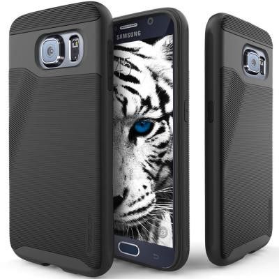 Caseology Wavelength Series BaksideSkal till Samsung Galaxy S6 - Svart