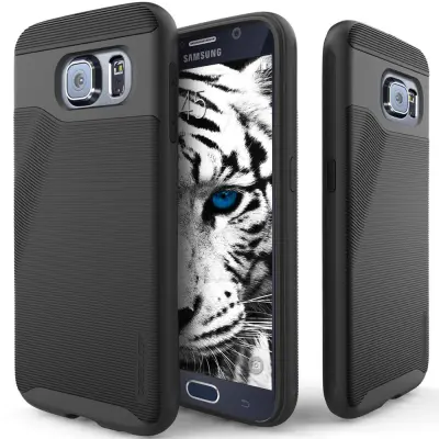 Caseology Wavelength Series BaksideSkal till Samsung Galaxy S6 - Svart