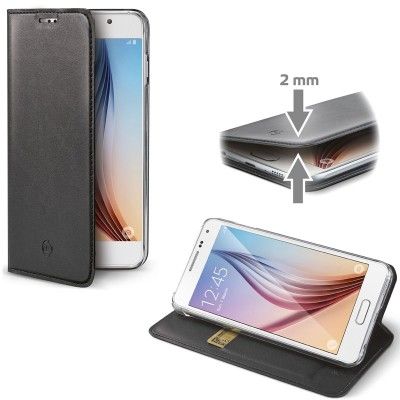 Celly Air Superslim Case till Samsung Galaxy S6 - Svart