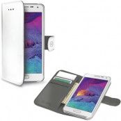 Celly Wallet Case till Samsung Galaxy S6 - Vit