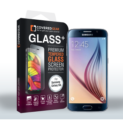 CoveredGear härdat glas skärmskydd till Samsung Galaxy S6