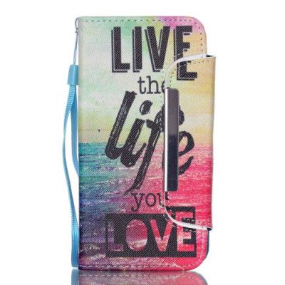 Detachable 2 in 1 Plånboksfodral till Samsung Galaxy S6 - Live Life Love