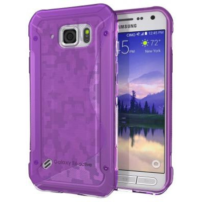 Flexicase Skal till Samsung Galaxy S6 Active - Lila