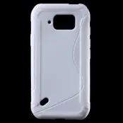 Flexicase Skal till Samsung Galaxy S6 Active - Vit