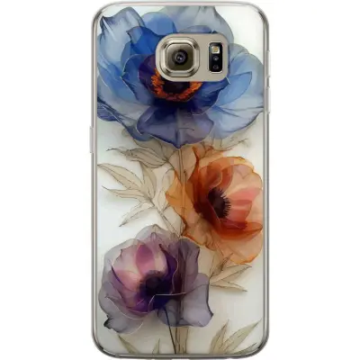 Mobilskal till Samsung Galaxy S6 med Silkesblommor