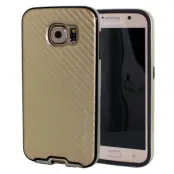 Mercury Bumper Skin Skal till Samsung Galaxy S6 - Guld